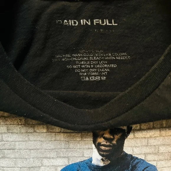 Paid In Full Movie (Mekhi Phifer, Wood Harris, Cam’ron) Black Medium T-shirt - Picture 3 of 3